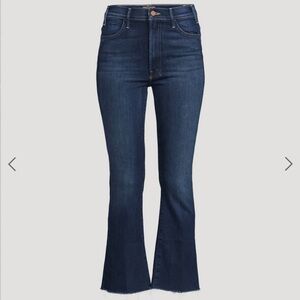 MOTHER The Hustler Flare Ankle Jeans (Wash - Home Movies), Size 25